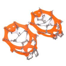 Crampons,2pcs Set 12 Tooth Mountaineering Crampons Wearproof Anti S Snow Shoes Accessory
