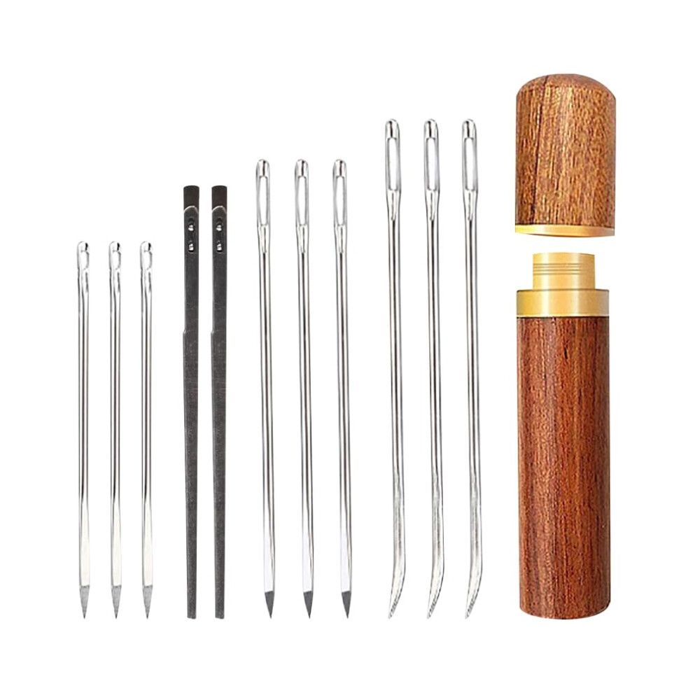 Ledernã¤Hnadelset, GroãEs ÃHr, Gerade Nã¤Hnadeln, Fr Diyprojekte, 11Teilig 9119770840714