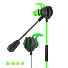Gamingheadset med mikrofon, kristallklart ljud, stereobas, trådbundna hörlurar för PS4, Xbox One PC, bärbar dator, mobiltelefon, brusreducerande