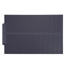 Protection innovante pour plan de travail, tapis égouttoir en silicone antidérapant, séchage plus rapide et hygiénique, égouttoir extra large
