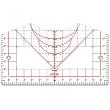 TShirt Ruler for Alignment of TShirt Rulers with Centered Design, TShirt Measuring Tool, Acrylic Ruler for All Sizes