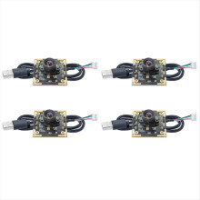 4 stuks OV9732 cameramodule 1MP 1280x720 30fps USB-stuurprogramma-vrij Handmatige scherpstelling met 1 meter kabel voor WinXP/7/8/10