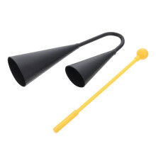 Double Horn Latin Bell Standard Agogue Bell Double Cowbells Loud Hand Bell