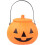 Διακοσμήσεις για το Halloween με λαβή για μεταφορά, εποχιακός και εορταστικός κουβάς 4