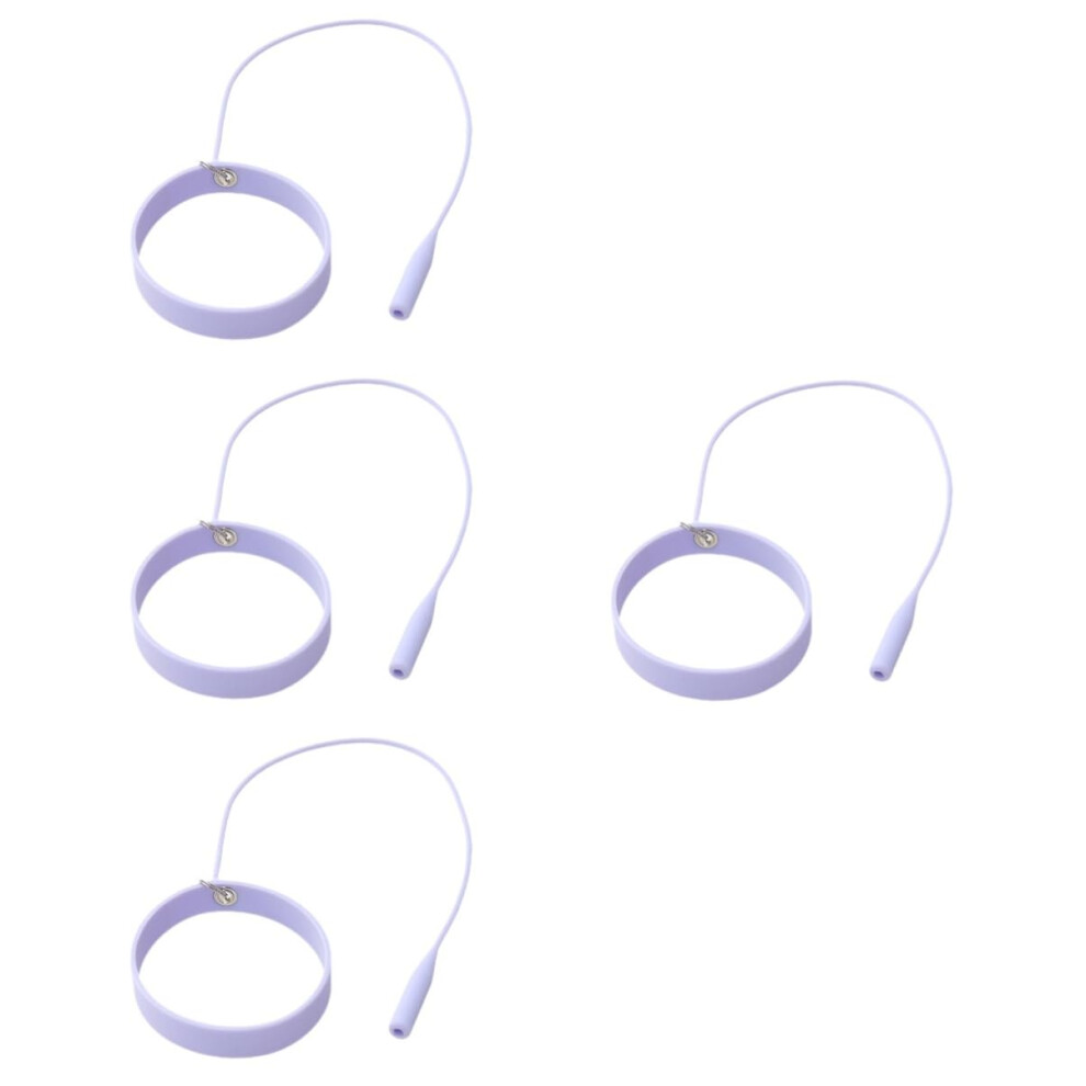 Eyelash Tweezer Bracelet Wrist Strap Extension Accessory Purple