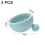 Καθαριστικό πινέλου μακιγιάζ, υλικό σιλικόνης υψηλής ποιότητας για αντοχή και 2