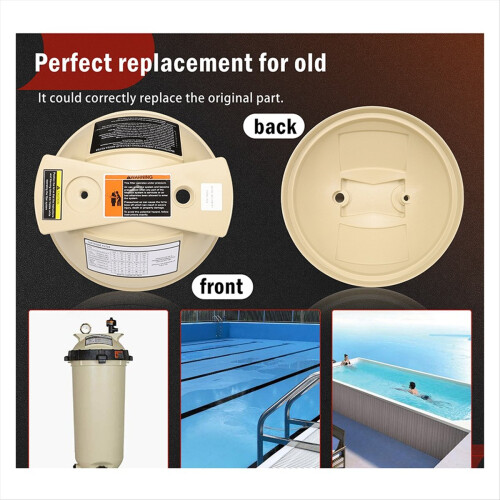 Lid Assembly Replacement Compatible with 178553 for and Spa Filter 2