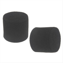 2 stuks sponspluggen voor luidsprekerpoorten, basreflexbuizen, luidsprekerwooferventilatie, verbeteren de basweergave, 100x100 mm