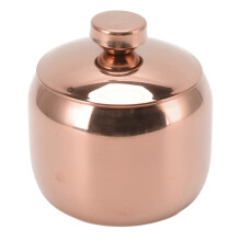 Élégant pot à épices, pots à condiments en acier inoxydable, aspect raffiné, pots à épices incassables en métal pour la cuisine, or rose,