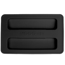 Toaster Appliance Top Cover, Silicone Toaster Lid, Toaster, Bread Machine Cover for Sandwich Machine Parts Accessories (Black, S)