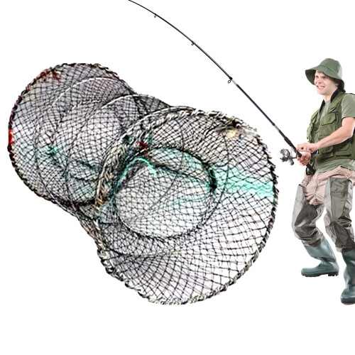 Crab traps  Multifunctional foldable floating bait cage for fishing