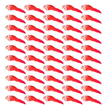 Prachtig vervaardigd kunstvogels decoratief dierenbeeldje-Rood