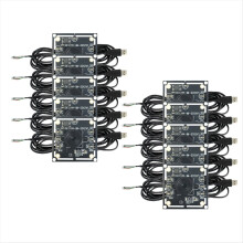 Nieuwe set van 10 stuks 100 graden cameramodules 1MP OV9732 1280x720 USB, drivervrije handmatige scherpstelling, met 3 meter kabel voor WinXP/7/8/10