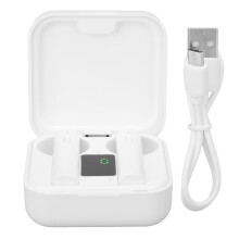 Bluetooth-hörlurar Trådlösa pekskärmsstyrda stereoljud med IPX8 Vattentäta svettsäkra laddningsfodral Lång batteritid Ergonomisk design