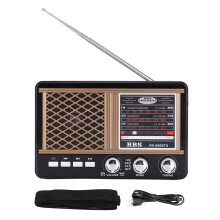 Bluetooth-os vintage rádió FM AM SW sávokkal, könnyen kezelhető hordozható hangszóró kiváló minőségű alkatrészekkel és napelemes