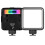 Φώτα βίντεο Rgb με οθόνη LCD, πλήρες έγχρωμο φορητό φως κάμερας LED για παιχνίδια, 1