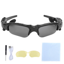 Sportliche Bluetooth-Sonnenbrille mit Multifunktion, UV400-Schutz, polarisierten Gläsern, Freisprechfunktion, kabellosen Stereo-Kopfhörern,