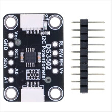 1 stuk DS3502 I2C digitale potentiometer, digitale 10K potentiometer IC, hoogspannings-NV IC-potentiometer DS3502U+ ontwikkeling