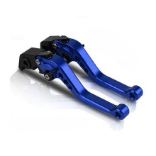 clutch lever For GSXR600 For GSXR750 2004 2005 CNC motorcycle adjustable brake clutch lever brake handle brake lever(Blue)