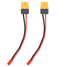 Rc Lipo-batteristikadapter XT60 han-til-hun med JST inline-understøttelse til FPV-droneopladere og -køretøjer. Høj holdbarhed og stabilitet.