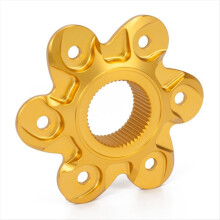 Motorcycle 6 Holes Rear Sprocket Hub Carrier Flange Cover Gear Cover for Panigale 1199 1299 V2 Modified Cover A