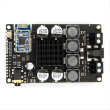 Bluetooth 5.2 Paar Box-Leistungsverstärker Schalt-EQ Drahtlose Gruppe Stereo 2x40W/50W Serielle Schnittstelle