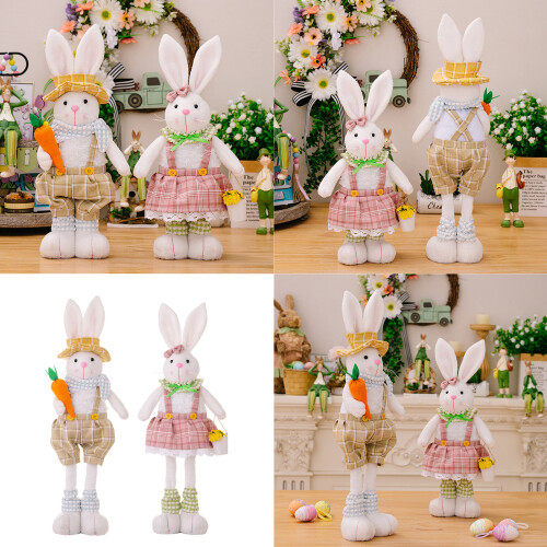 Unique Easter Rabbit Doll Bunnies-Mens and womens mo 2