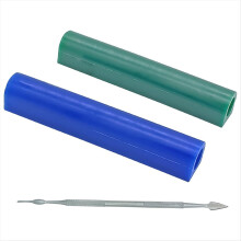 2 Stück Wachsform-Ringröhrchen zur Herstellung von Ringen für Schmuckringe, Ringgussform-Set, Wachsschnitzwerkzeuge zur Ringherstellung (T150)