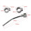 2 in 1 Hexagonal Dodecagonal Wrench Oxygen Sensor Socket Wrench Oxygen Sensor Socket Removal Tool 6