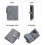Travel Documents Organizer, Small And Lightweight Wallet With RFID Blocking Technology And Detailed Streamline Stitching 3