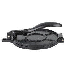 Tortilla Press, Tortilla Maker, Roti Maker, Aluminum Tortilla Press, Flour Tortilla Press, Tortilla Press for Home Kitchen Use, Black