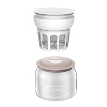 Whey Separator Yoghurt Maker Fine Mesh Yoghurt Filter Cheese Maker with Lid Reusable Kitchen Tool Simple Ref: 5423