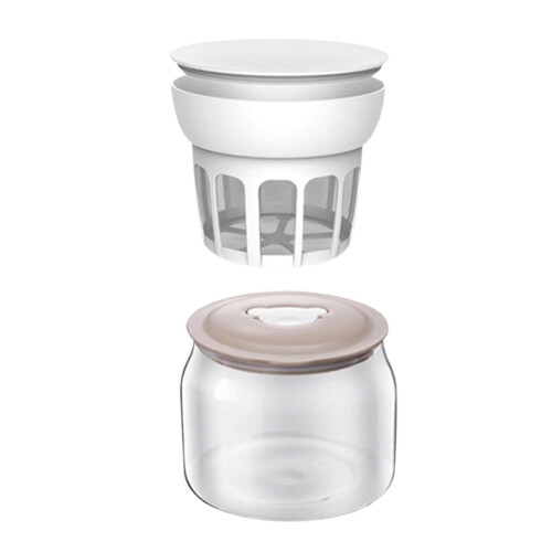 Whey Separator Yoghurt Maker Fine Mesh Yoghurt Filter Cheese Maker with Lid Reusable Kitchen Tool Simple Ref: 5423