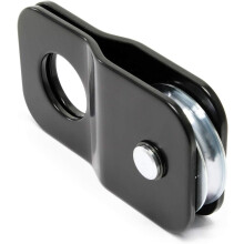 Polia de aço de alta resistência, acessório universal para guincho de autorrecuperação para veículos off-road, dupla capacidade de tração,