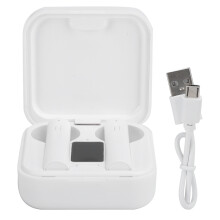 Ergonomisk design Trådlösa hörlurar Bluetooth 5.3 Djupbas Stereohörlurar Inbyggd mikrofon Brusreducering Smart pekkontroll IPX8 Vattentäta EQ:er