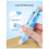 Scrapbook Tape Runner, Upgraded Replaceable Inner Double Sided Tape for Crafts 5