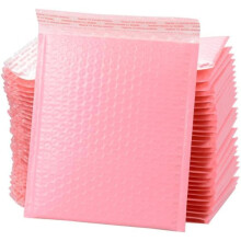 Pack of 24 Pink Bubble Envelopes 11 x 15 cm SelfAdhesive Padded Envelopes for Goods Shipping
