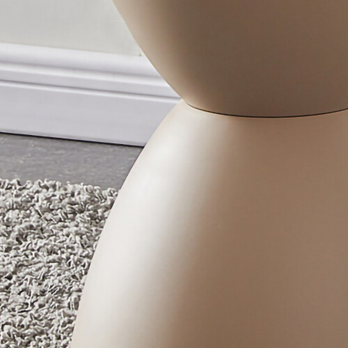 Runder Hocker aus Kunststoff, verdickte runde 1