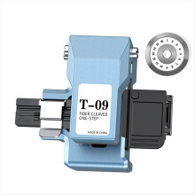 T-09 Ein-Schritt-Vollautomatischer Glasfaser-Spleißer mit Klinge für Kalt- und Heißschmelzverbindungen (Blau)