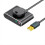 Scheda audio esterna USB con porta per microfono e cuffie da 3,5 mm, convertitore audio senza driver per desktop e notebook, nero-grigio 1
