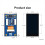 RPi 5/ESP32 1.9-Inch LCD Touch Display Development Board IPS ST7789V2 with Expansion Board SPI/I2C Interface 4