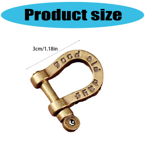 5Pcs RustProof Brass Clasps for Apparel Accessories Secure 1