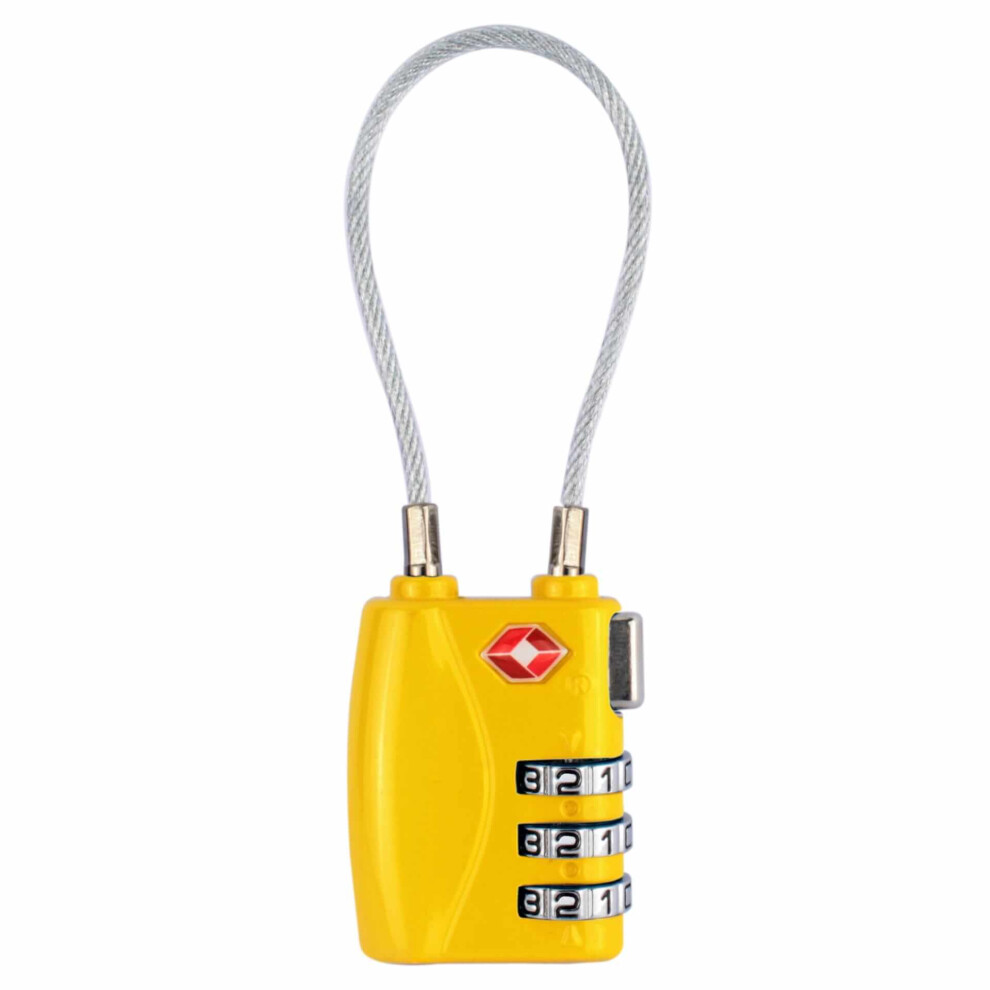 Tsa Customs Password Lock Mini Luggage Small Hanging Lock Customs Password Lock Ï¼Yellowï¼ 769225512179