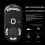 Replacement Mouse Feet for GPW 1th Super Smooth Polished Mouse Feet White 3