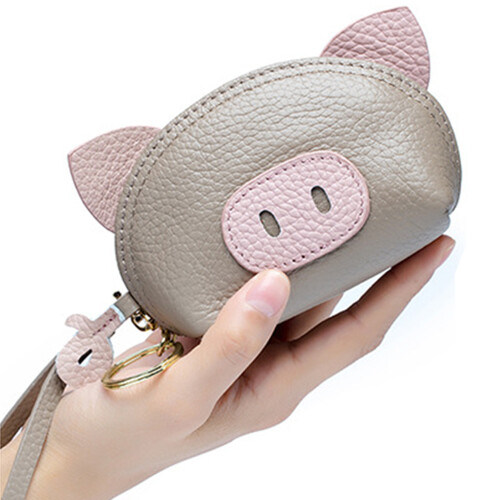 Πορτοφόλι Kawaii για κέρματα, χαριτωμένα πορτοφόλια από δέρμα αγελάδας πλήρους 2