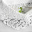 Breathable Openwork Shirt Collar Insert Fashionable-White 7