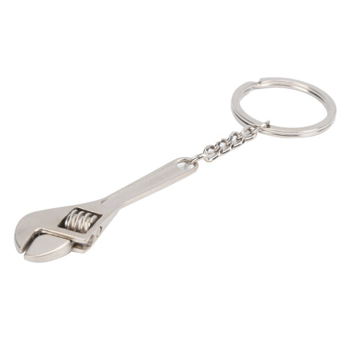 Adjustable Mini Wrench Keychain Creative Tool Copper Multifunctional Mini Metal Practical Pocket Spanner Durable Zinc Alloy Cool Design