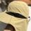 Outdoor Breathable Sun Hat Polyester Mask Neck Flap-Black 6
