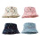 Fischerhut im Distressed-Look, breite Krempe,-Rosa 2
