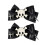 Uniqueness Hair Barrettes Skull And Pass Theme Lightweight-1 1